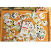 Cute Chunky Cat Diary Label Stickers Pack