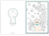 Cute Kitty Classic Album Inky Hunt Coloring Book