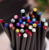 Basswood HB Pencil With Colorful Diamond