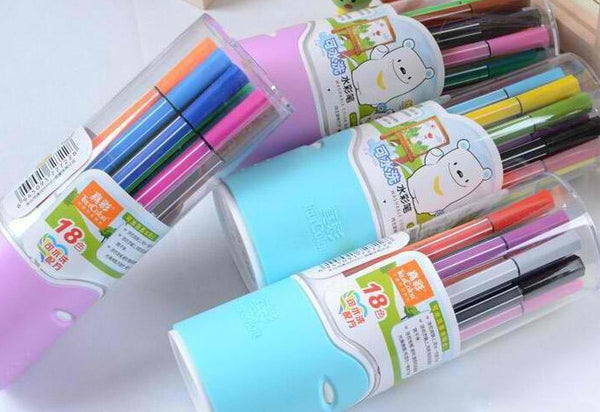 Water Color Pen Brush Marker Highlighter